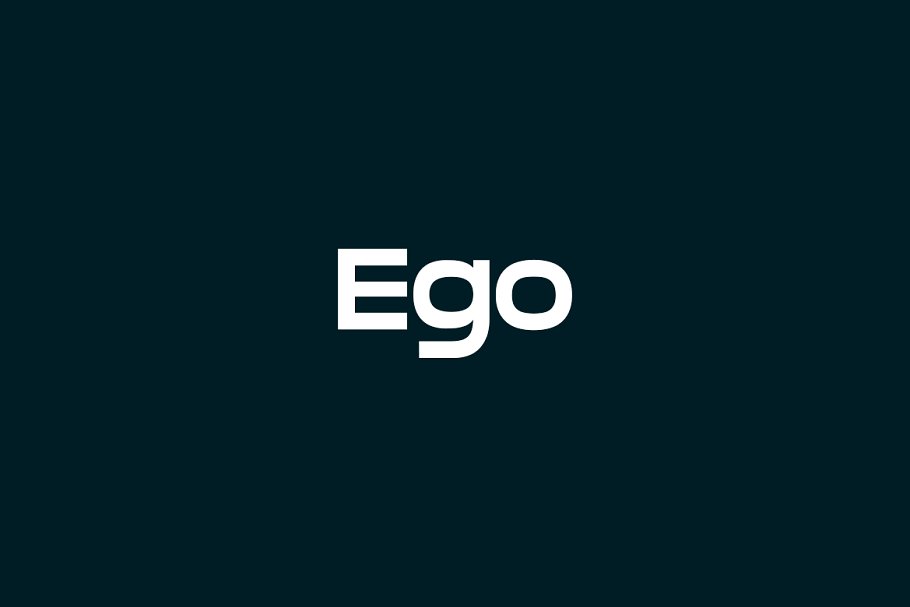 Czcionka Ego